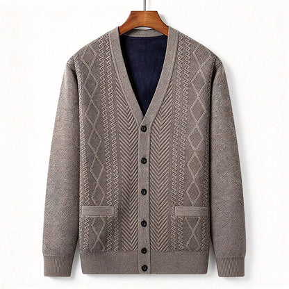 🔥 50% de réduction 🔥Cardigan Chaud Classique pour Homme