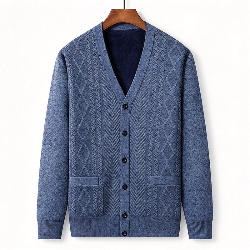 🔥 50% de réduction 🔥Cardigan Chaud Classique pour Homme
