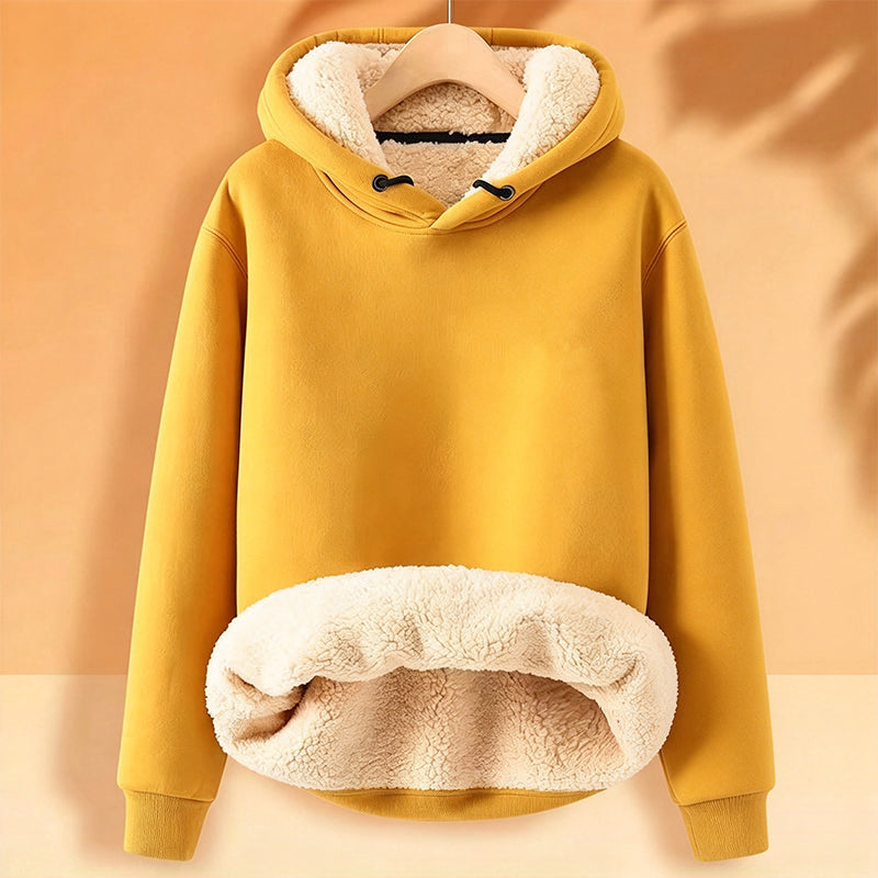🔥 50% de réduction 🔥Hoodie homme épaissi avec doublure sherpa
