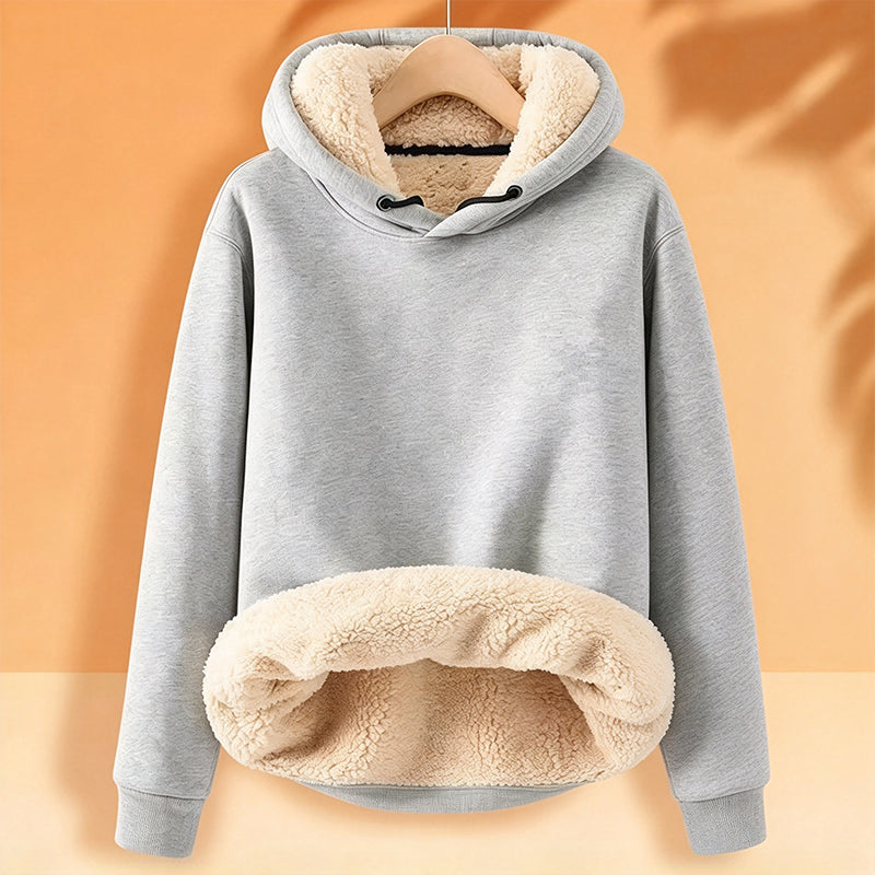 🔥 50% de réduction 🔥Hoodie homme épaissi avec doublure sherpa