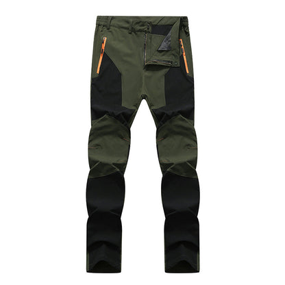 ✨Pantalons de randonnée imperméables et coupe-vent à patchwork pour hommes