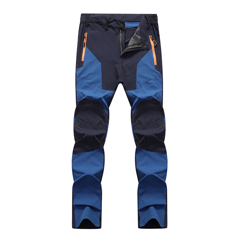 ✨Pantalons de randonnée imperméables et coupe-vent à patchwork pour hommes