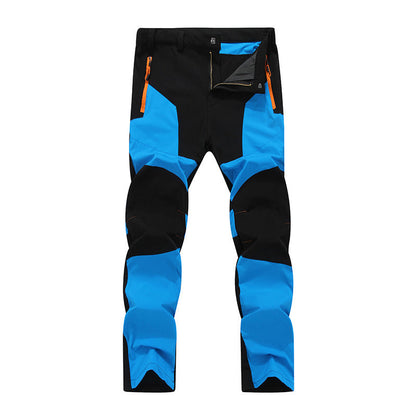 ✨Pantalons de randonnée imperméables et coupe-vent à patchwork pour hommes