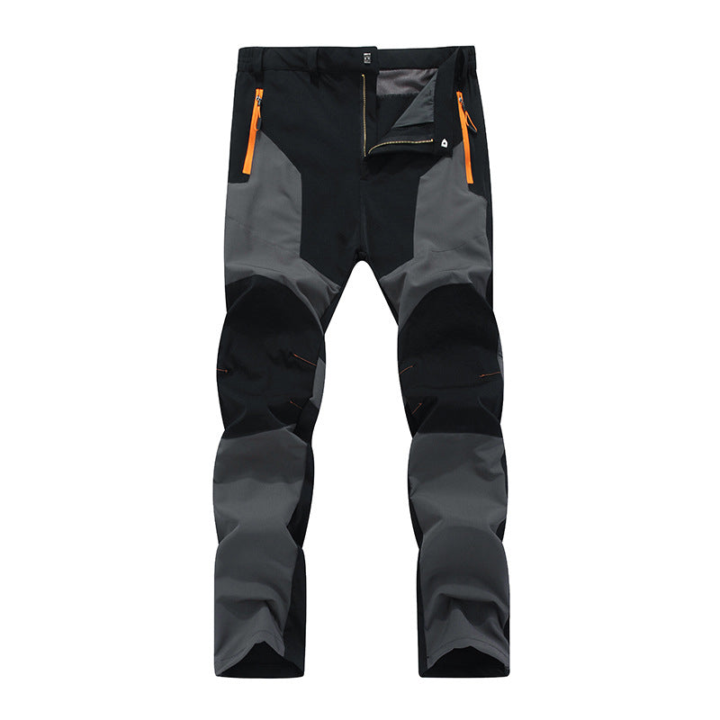 ✨Pantalons de randonnée imperméables et coupe-vent à patchwork pour hommes