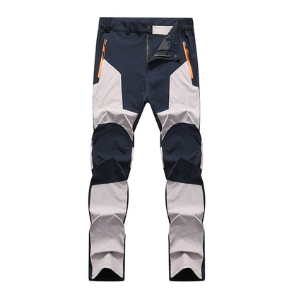 ✨Pantalons de randonnée imperméables et coupe-vent à patchwork pour hommes