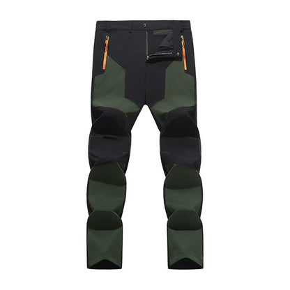 ✨Pantalons de randonnée imperméables et coupe-vent à patchwork pour hommes