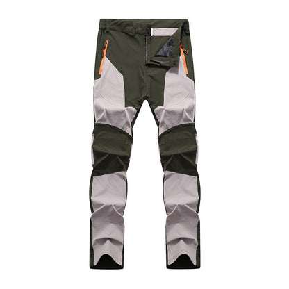 ✨Pantalons de randonnée imperméables et coupe-vent à patchwork pour hommes