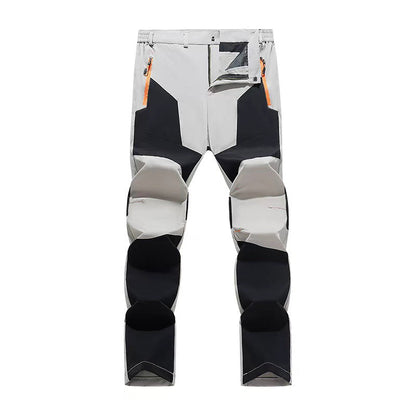 ✨Pantalons de randonnée imperméables et coupe-vent à patchwork pour hommes