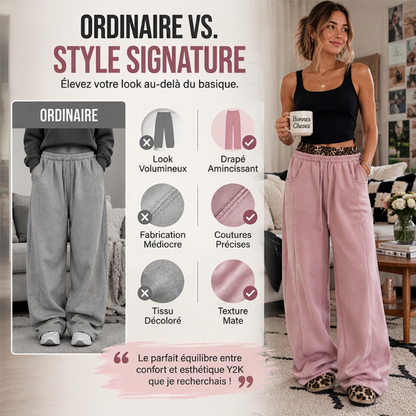 Jogging Femme Décontracté Imprimé Léopard et Patchwork