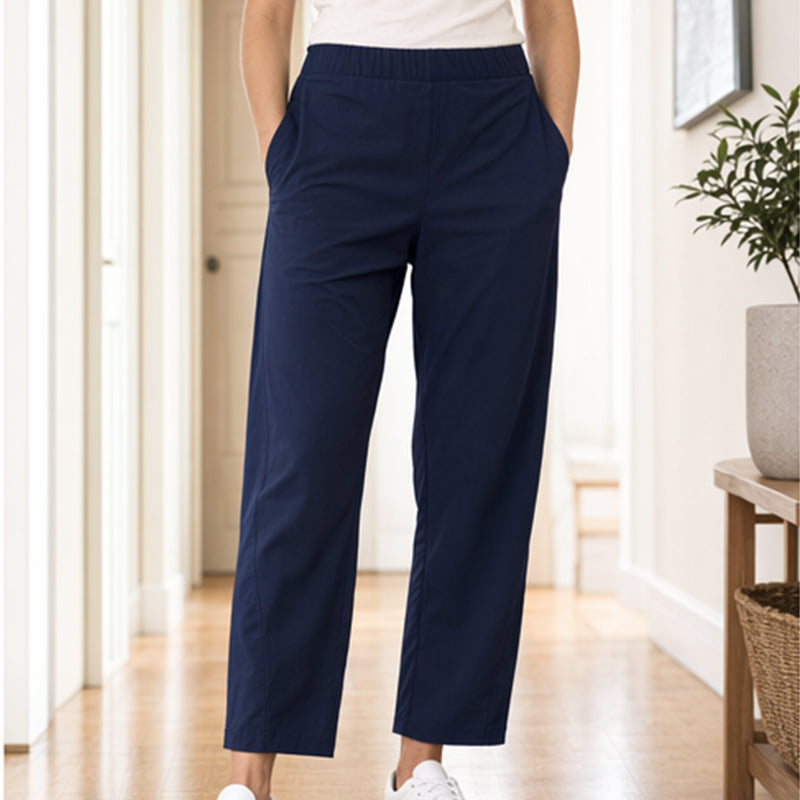 Pantalon Taille Haute Confortable pour Femme