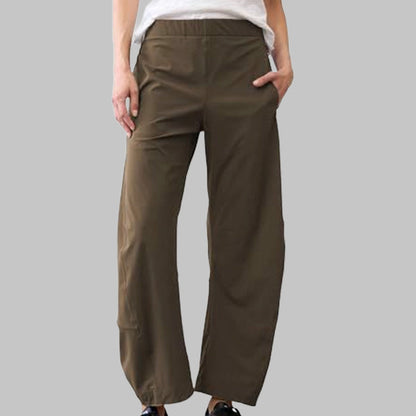 Pantalon Taille Haute Confortable pour Femme