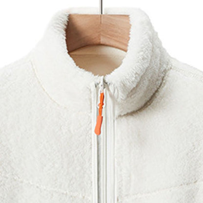Manteau chaud doublé de fausse polaire, décontracté et polyvalent pour femmes