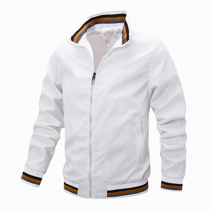 Veste décontractée unie pour homme