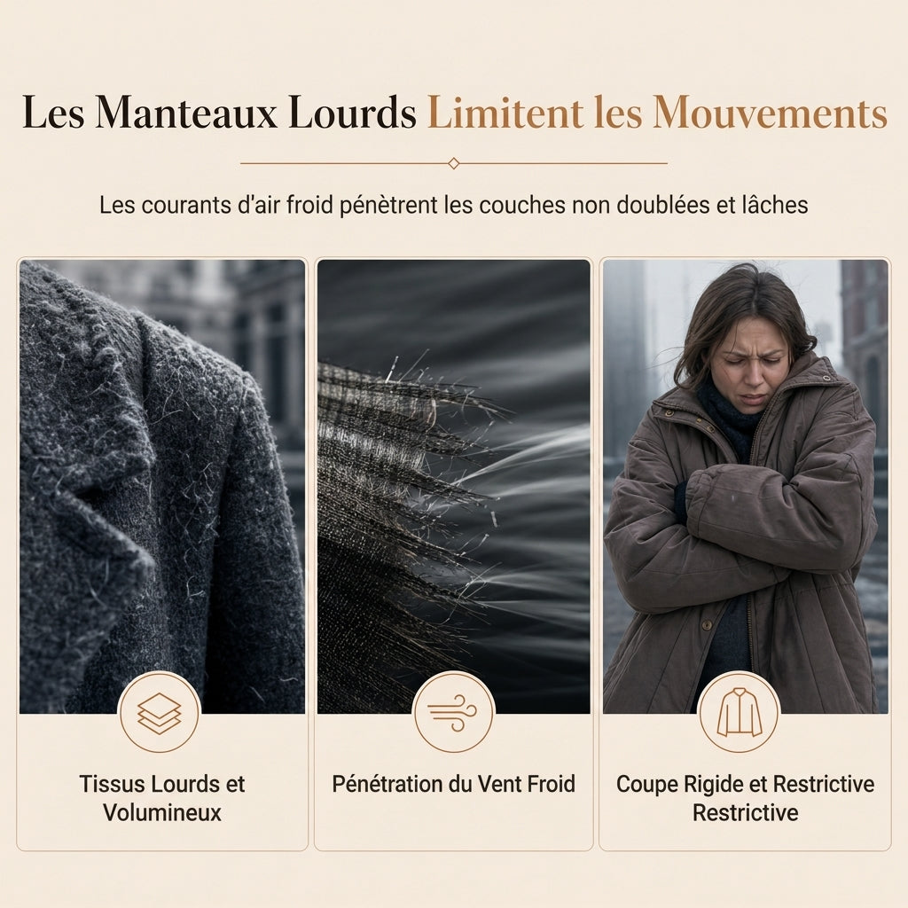 Manteau matelassé léger pour femme, avec col montant et fermeture éclair, adapté au printemps et à l'hiver