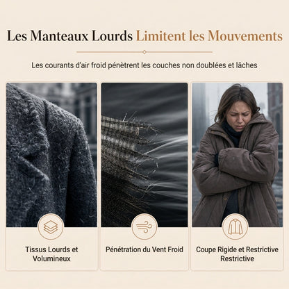 Manteau matelassé léger pour femme, avec col montant et fermeture éclair, adapté au printemps et à l'hiver