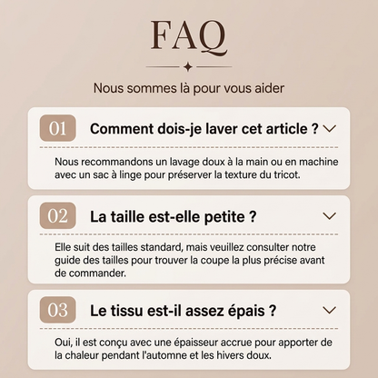 👜 -50 % sur toute la mode femme ! ✨Haut en maille côtelée mi-long confortable pour femme