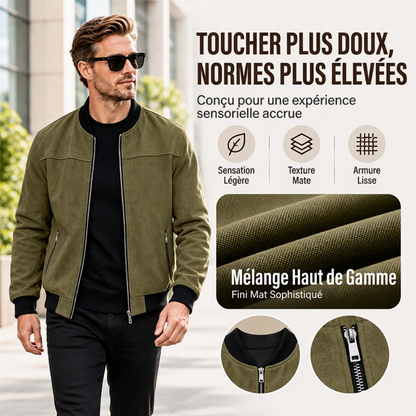 ⏳Liquidation totale⏳Blouson Bomber Décontracté Classique pour Homme