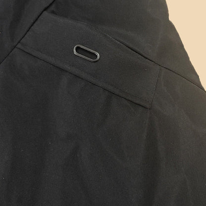 Parka mi-longue thermique à capuche et coupe-vent pour homme