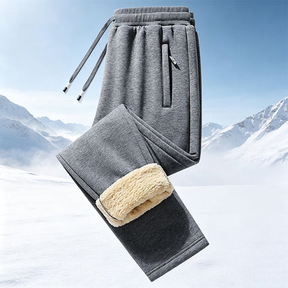 Pantalon de survêtement chaud d'hiver pour homme