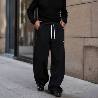 Pantalon de sport ample et décontracté pour homme à jambe large