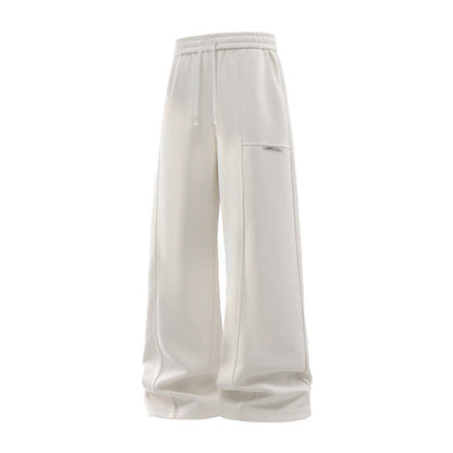 Pantalon de sport ample et décontracté pour homme à jambe large