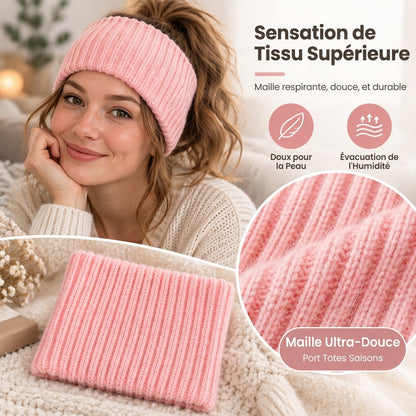 👜 -50 % sur toute la mode femme ! ✨Bandeau de sport large en maille côtelée