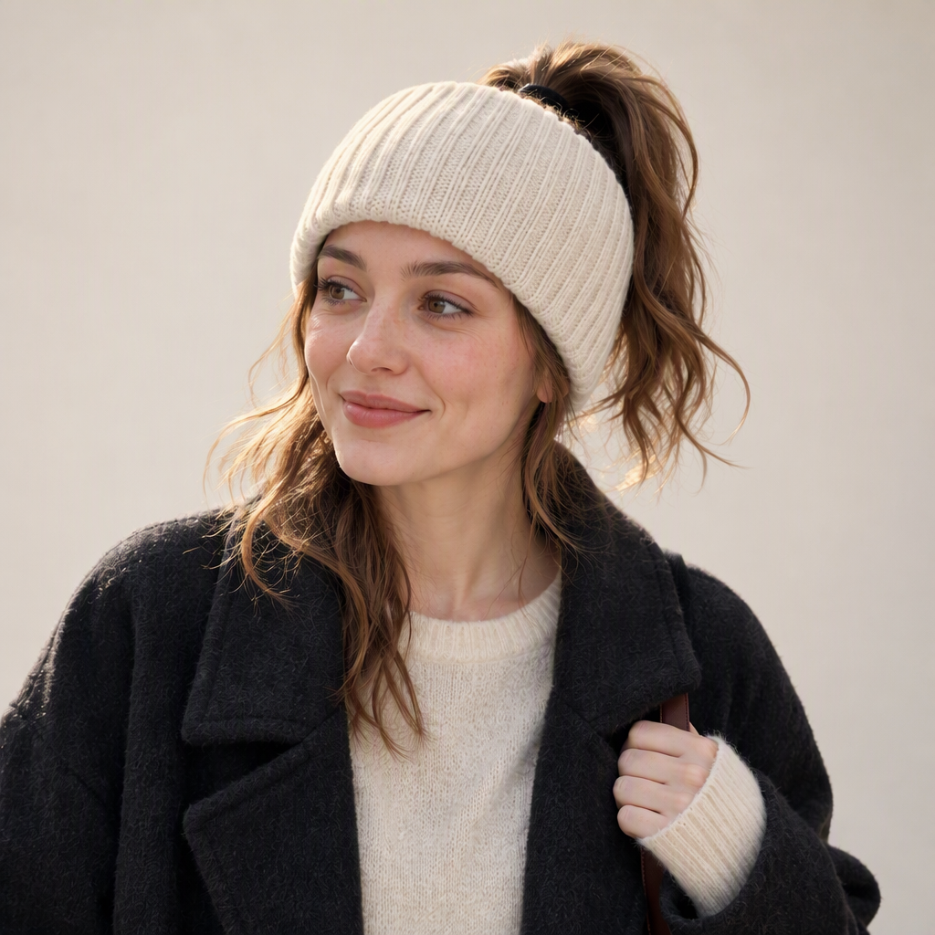 👜 -50 % sur toute la mode femme ! ✨Bandeau de sport large en maille côtelée
