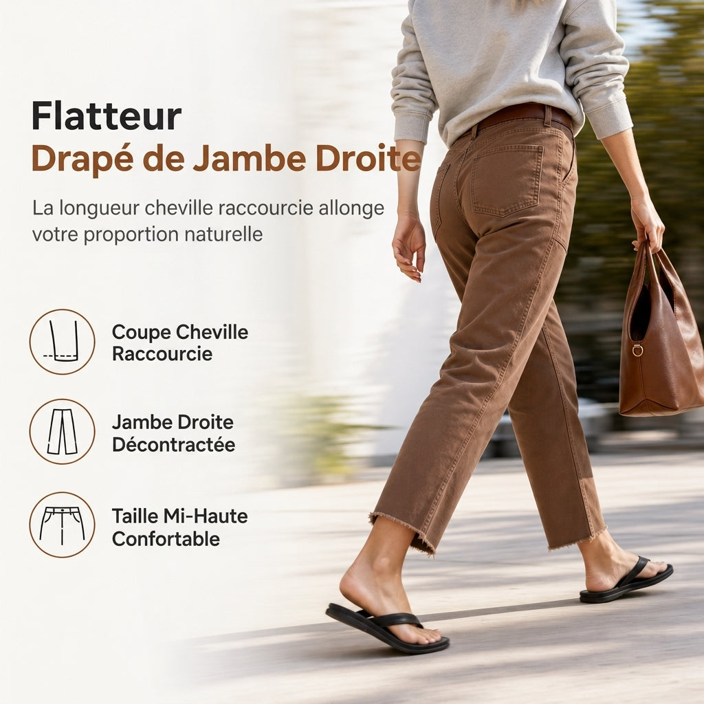 Pantalons décontractés utilitaires courts pour femmes avec ourlet effiloché et grandes poches plaquées