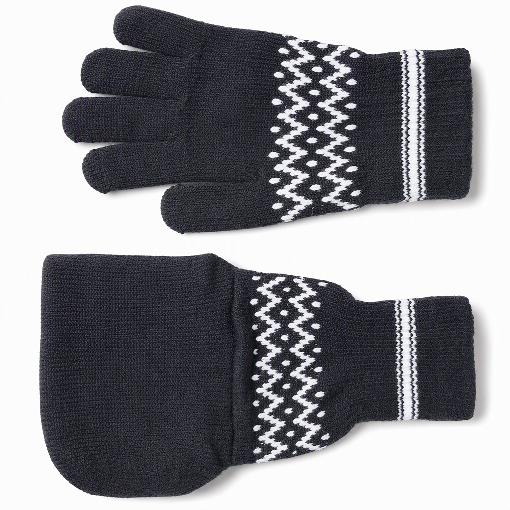 Mitain en tricot pour bière, gant de boisson pour tenir les bouteilles et canettes de bière