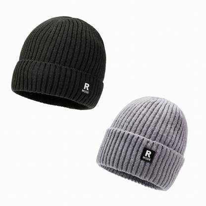 Bonnet chaud en maille slouchy pour homme