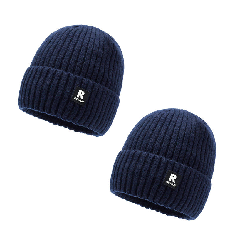 Bonnet chaud en maille slouchy pour homme