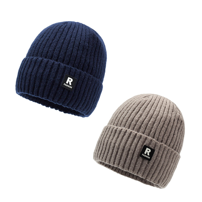 Bonnet chaud en maille slouchy pour homme