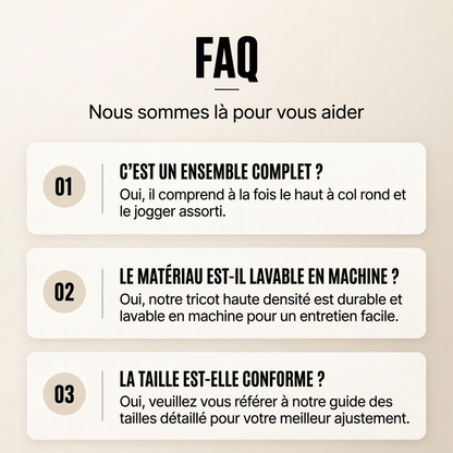 Ensemble de sport décontracté pour hommes en jacquard texturé
