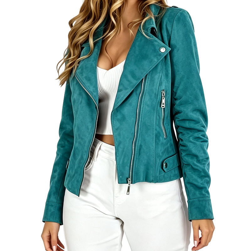 👜 -50 % sur toute la mode femme ! ✨Veste décontractée pour femme, ajustée, avec col rabattu