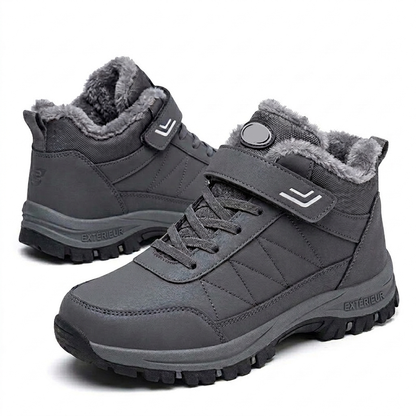 ⏳Liquidation totale⏳Bottes de neige d'hiver pour hommes avec doublure en peluche