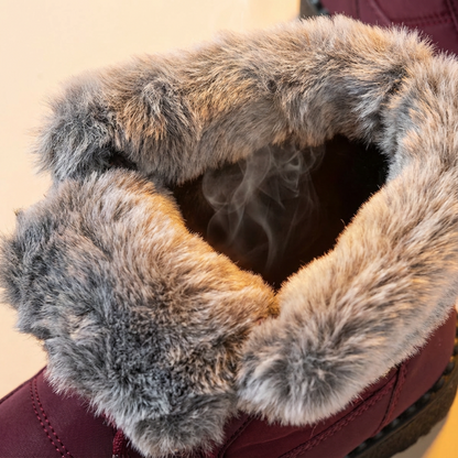 Bottes chaudes et confortables avec semelle antidérapante