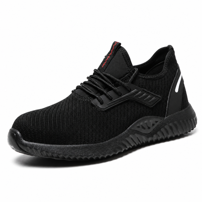 Chaussures de sécurité à embout acier pour homme, Bottines de travail respirantes légères, Chaussures de protection résistantes à la perforation