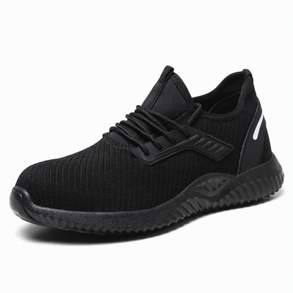 Chaussures de sécurité à embout acier pour homme, Bottines de travail respirantes légères, Chaussures de protection résistantes à la perforation