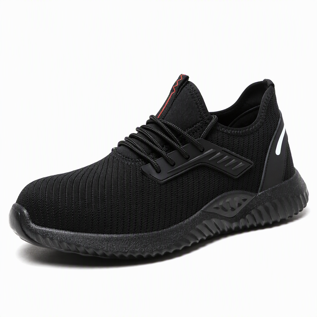 Chaussures de sécurité à embout acier pour homme, Bottines de travail respirantes légères, Chaussures de protection résistantes à la perforation