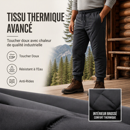 Pantalon thermique confortable d'hiver unisexe pour l'extérieur
