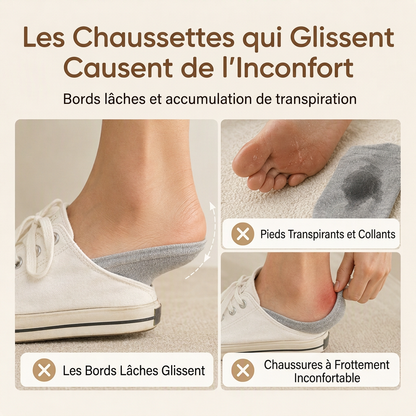 Chaussettes courtes mignonnes pour femmes, respirantes, fines et basses, absorbantes, antidérapantes