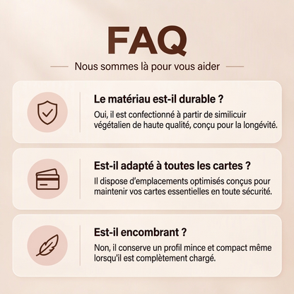 Portefeuille Vintage à Fermeture Bâtonnet avec Plusieurs Compartiments pour Cartes