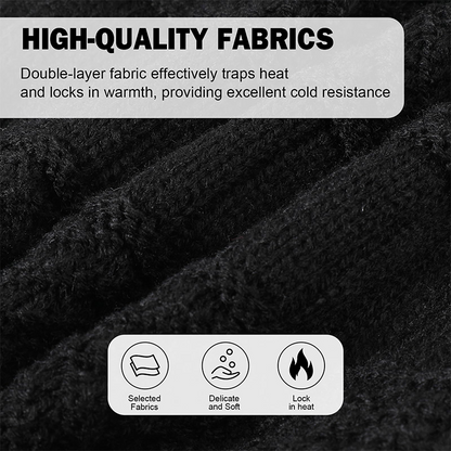 🧢 50% DE RÉDUCTION ! ❄️ Bonnet d'Hiver 3 en 1 – Couvre-Visage Intégré, Tissu Polaire Doux & Cagoule Sportive 🏔️✨