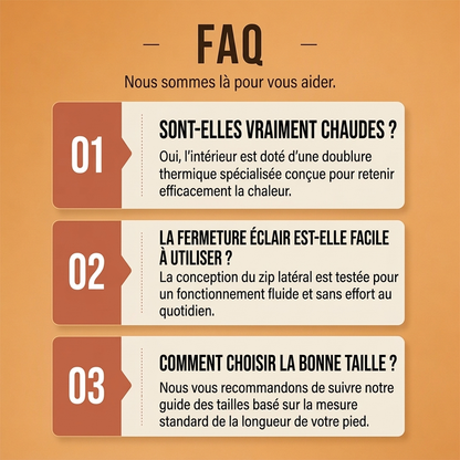 Bottes d'hiver antidérapantes et doublures chaudes pour hommes