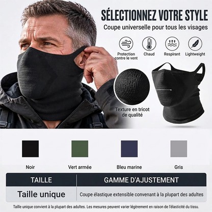 🔥Achetez 1, Obtenez 1 Offert 🔥Cou-Cagoule Coupe-Vent avec Boucle pour Oreilles