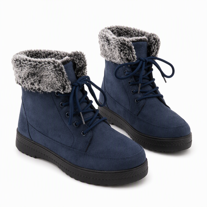 Bottes de neige hautes d'hiver pour femme, doublure épaissie, bottes chaudes pour temps froid