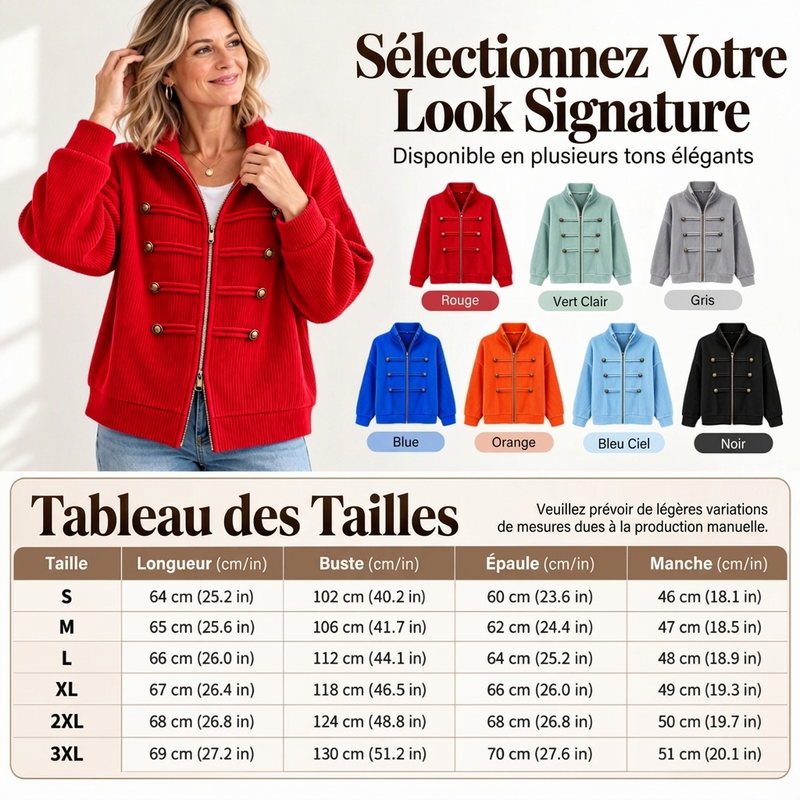 💖Soldes ! Prix cassés💖Veste Femme Casual en Maille Côtelée à Fermeture éclair