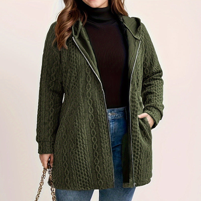📢Livraison gratuite 📢60% DE RÉDUCTION ! ⏳⏰ Veste Ample à Capuche avec Tissage Texturé – Confort Ultra-Doux, Coupe Flatteuse & Style Élégant en 5 Couleurs ⚡