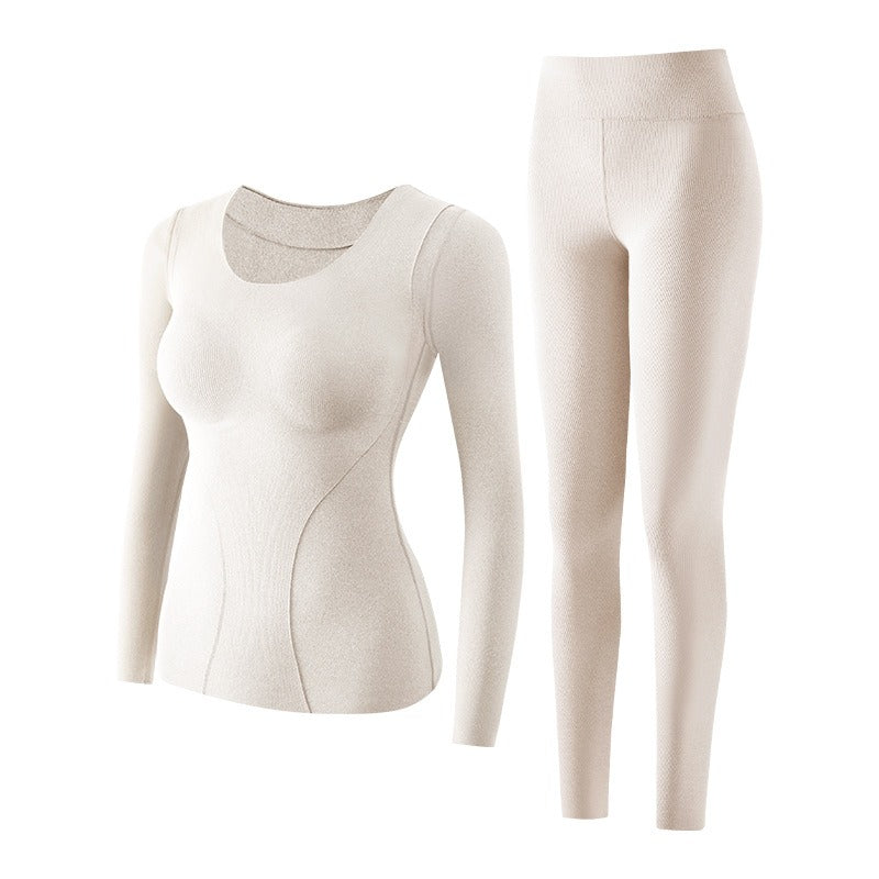 💖Offre exceptionnelle du Black Friday – 50 % de réduction !💖 ✨Ensemble de sous-vêtements thermiques sans coutures et auto-chauffants pour femme