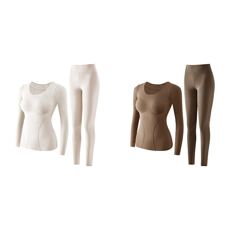 💖Offre exceptionnelle du Black Friday – 50 % de réduction !💖 ✨Ensemble de sous-vêtements thermiques sans coutures et auto-chauffants pour femme
